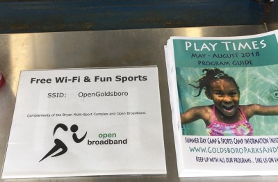 Free Wi-Fi & Fun Sports in open golds boro