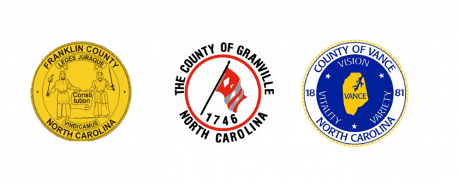 Franklin, Granville and Vance County Emblems