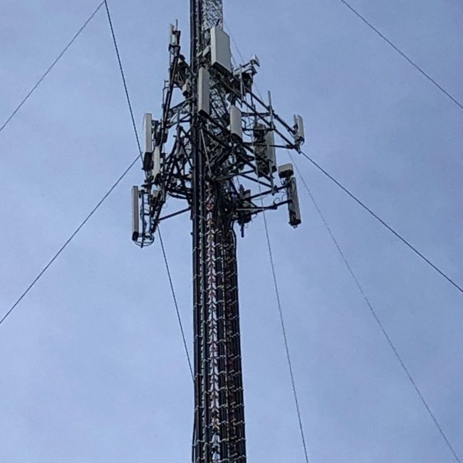 Cellular tower top