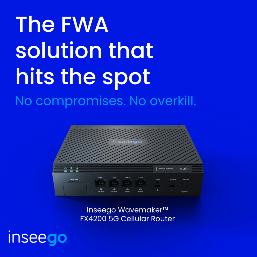 5G FWA fixed-wireless internet service